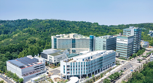 hospotal, Research Bldg, Prevention & Early Detection Bldg.