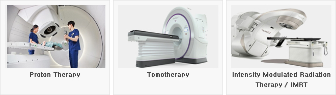 Proton Therapy, Tomotherapy, Intensity Modulated Radiation Therapy / IMRT