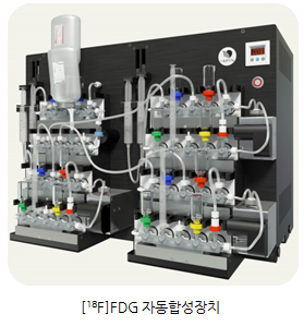 [18F]FDG 자동합성장치/[18F]FLT,  [18F]Acetate 자동합성장치