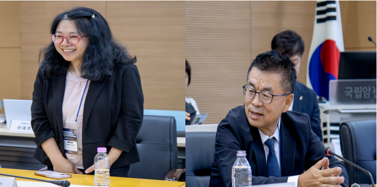 세 번째 세션 발표자들